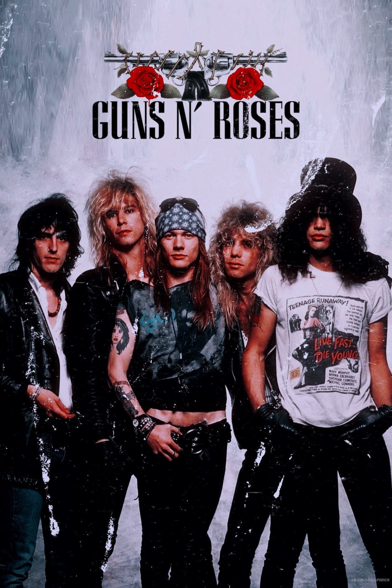 Guns N’ Roses ‘Line-Up’ Poster - Posters Plug
