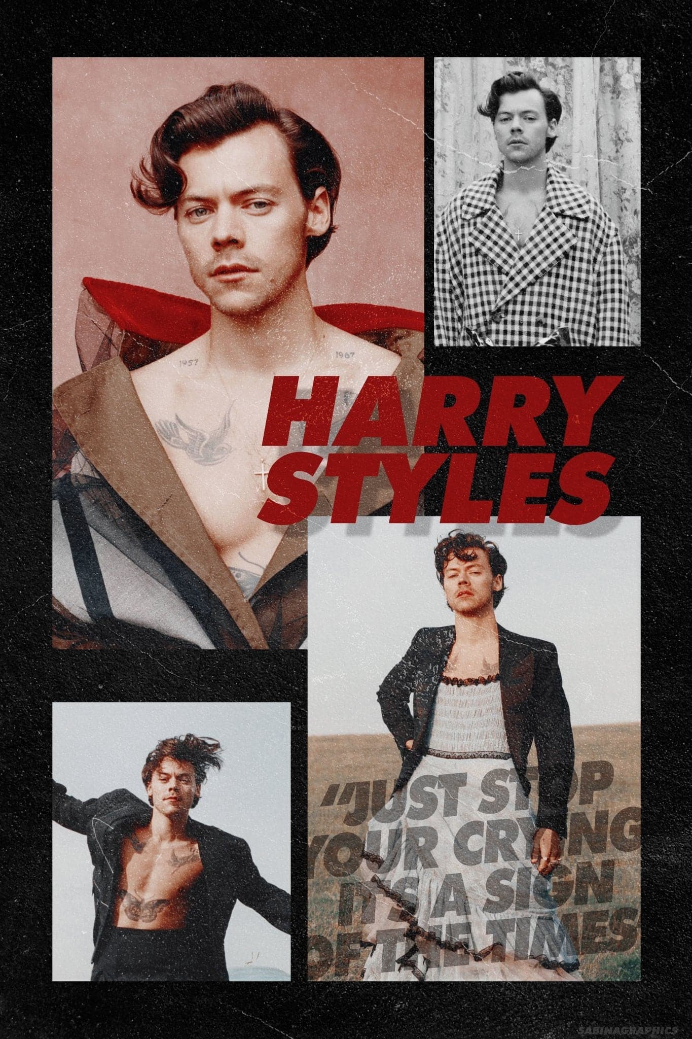 Harry Styles ‘Vogue Photoshoot’ Poster - Posters Plug