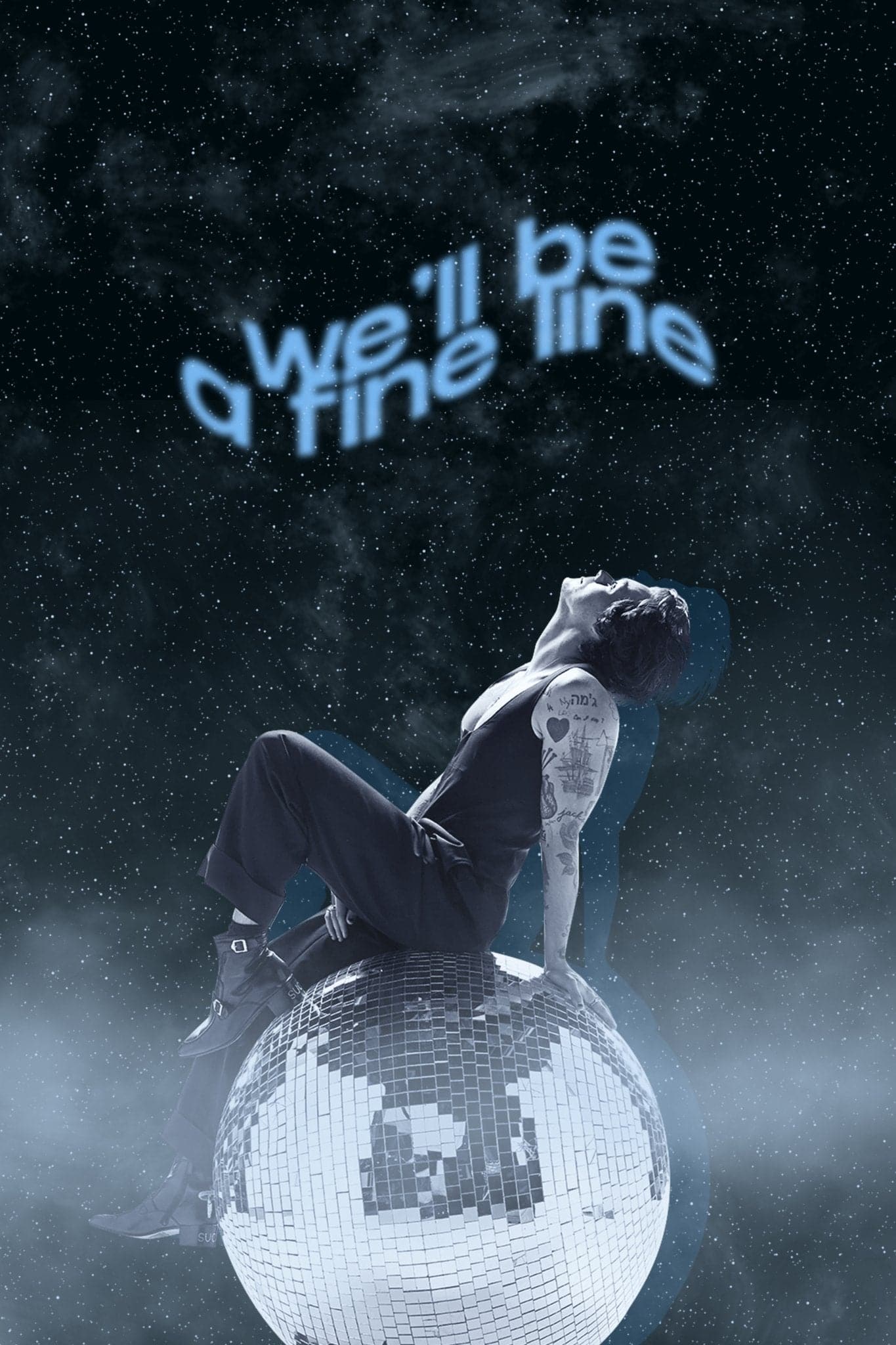 Harry Styles 'We'll Be A Fine Line' Poster - Posters Plug