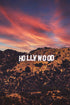 Hollywood At Sunset' Poster - Posters Plug