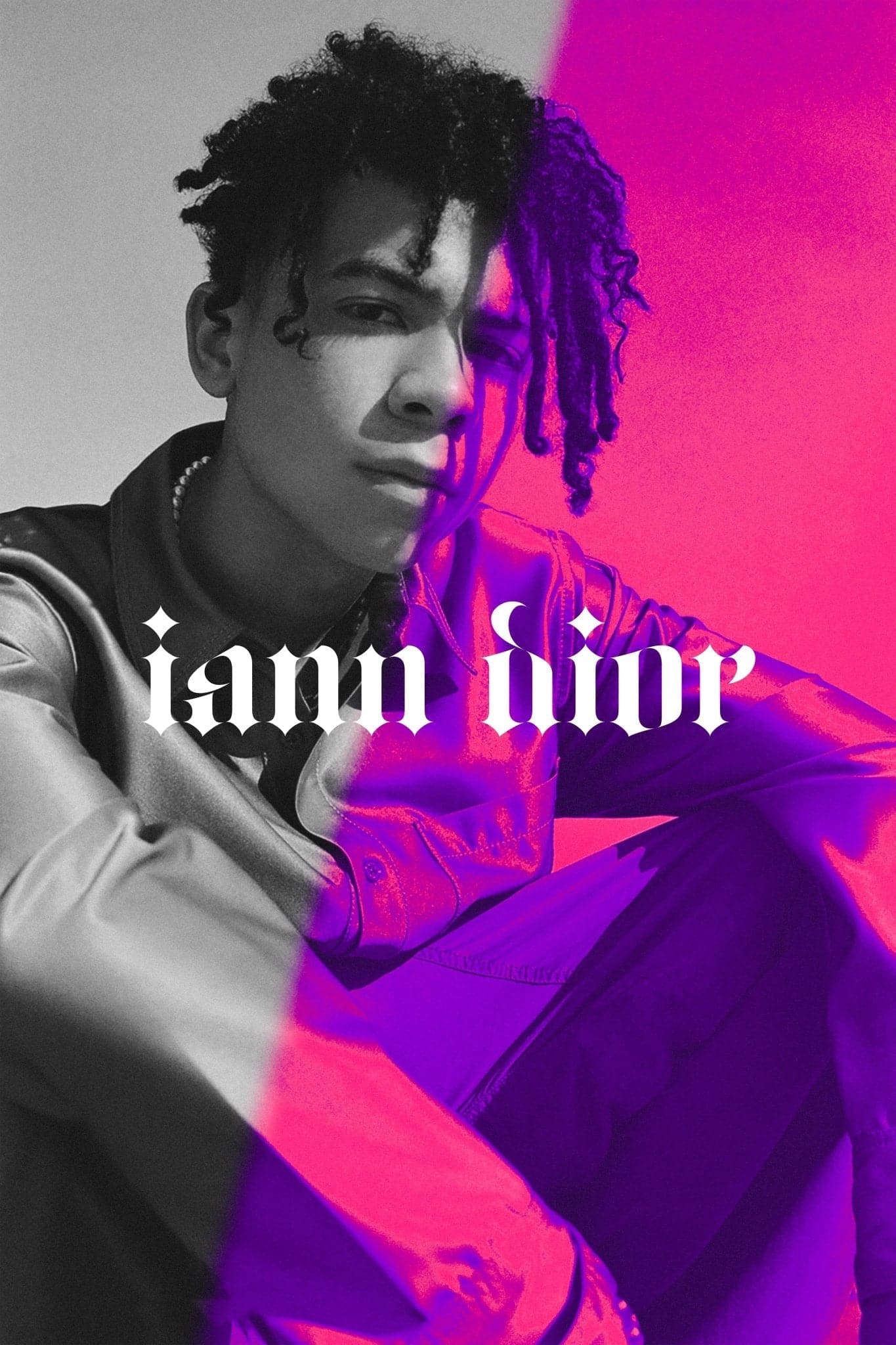 Iann Dior 'Gradient' Pink Poster - Posters Plug