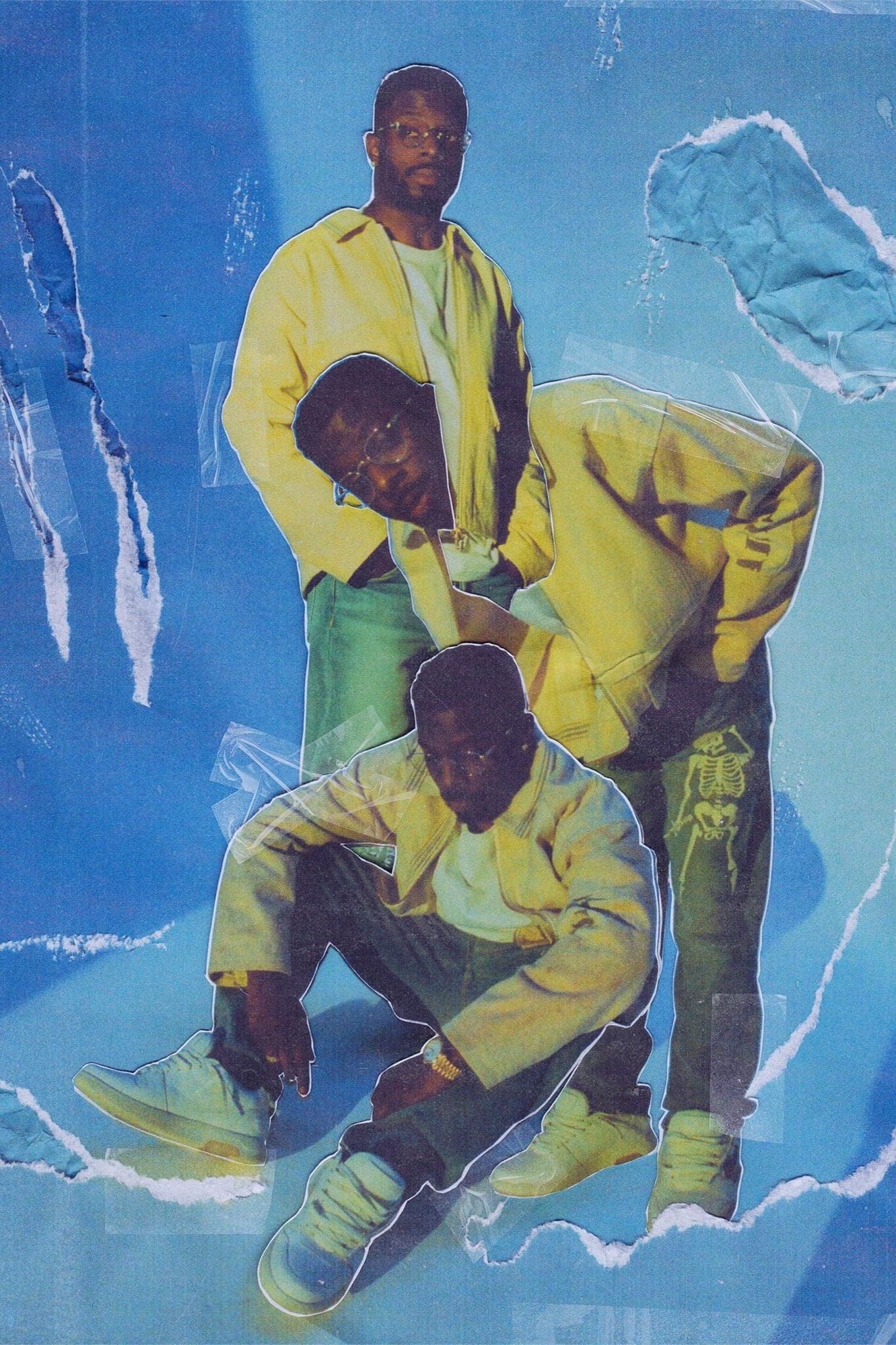 Isaiah Rashad 'Collage' Poster - Posters Plug