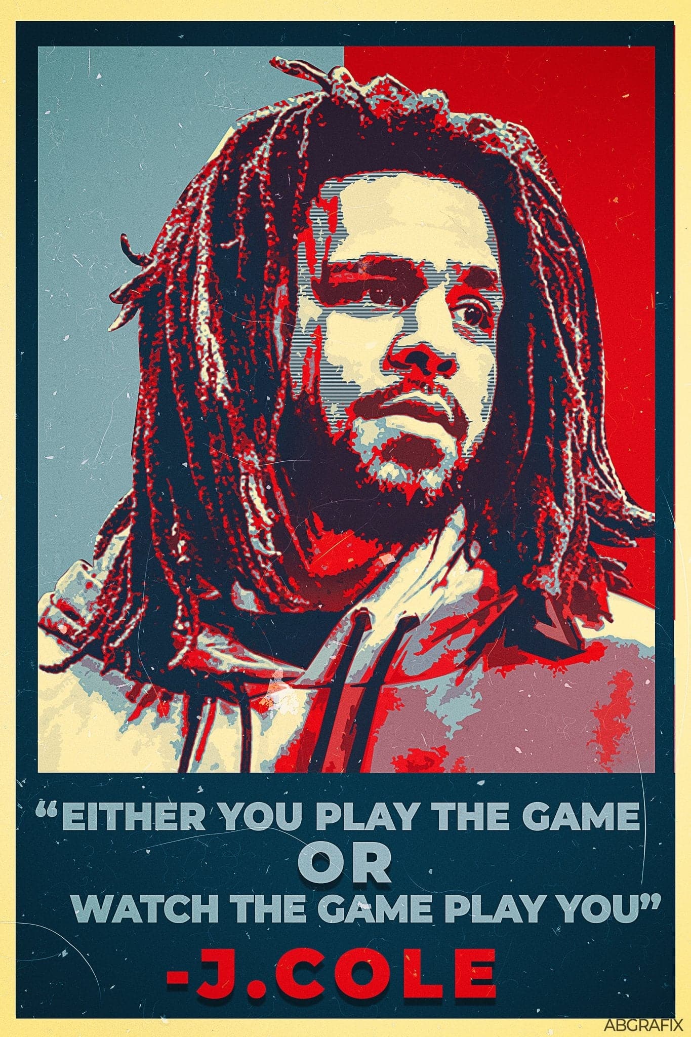 J. Cole ‘The Game’ Poster - Posters Plug