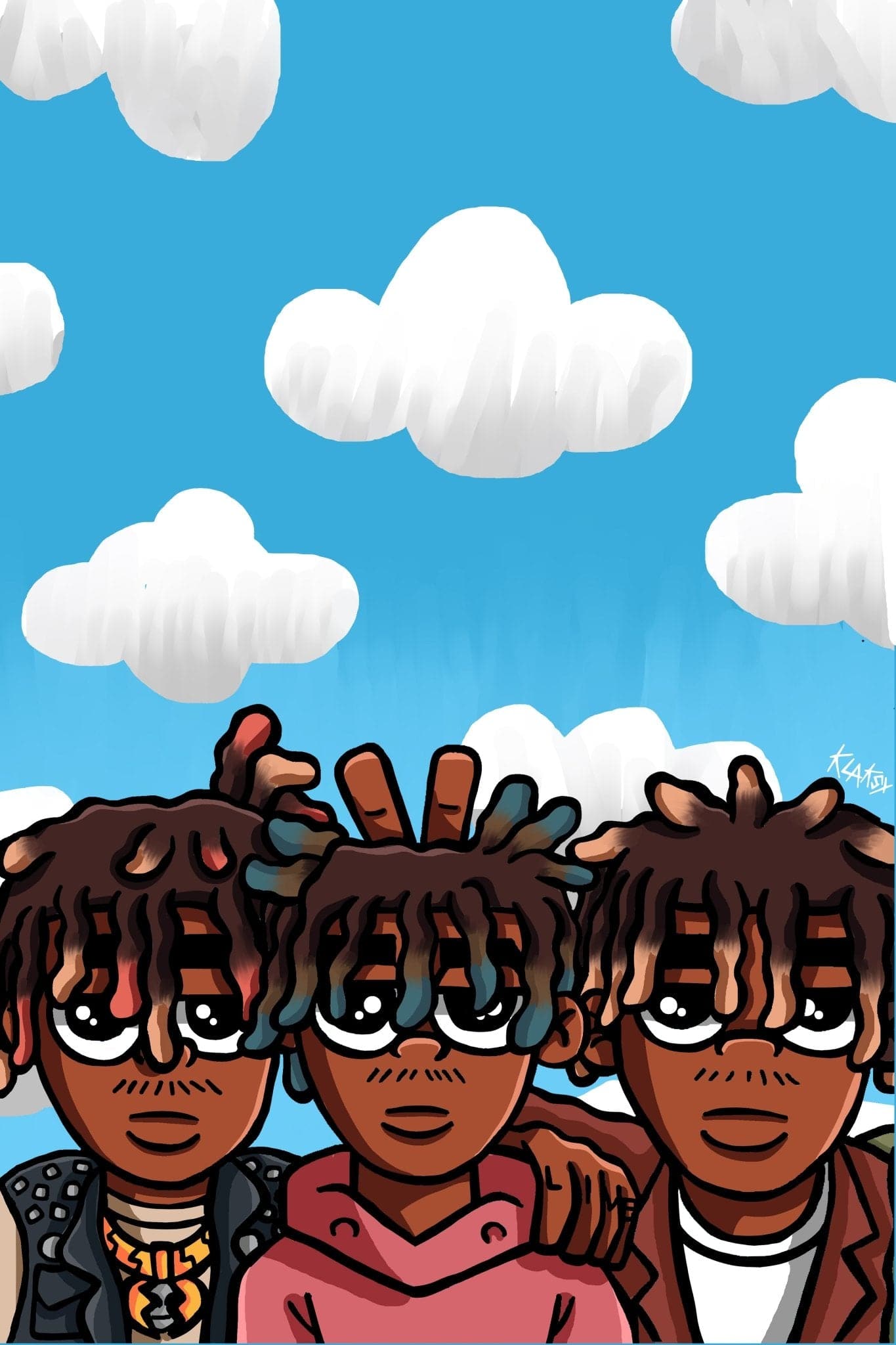 Juice Wrld 'Evolution' Poster Posters Plug