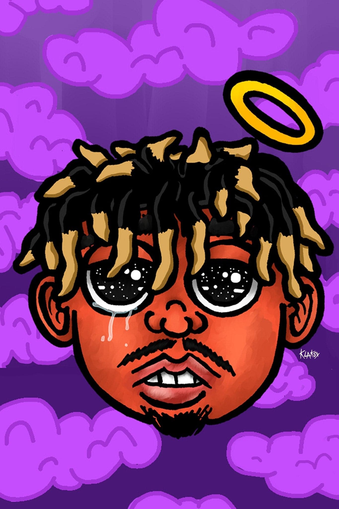 Juice Wrld 'Why Do Legends Die Young' Poster - Posters Plug