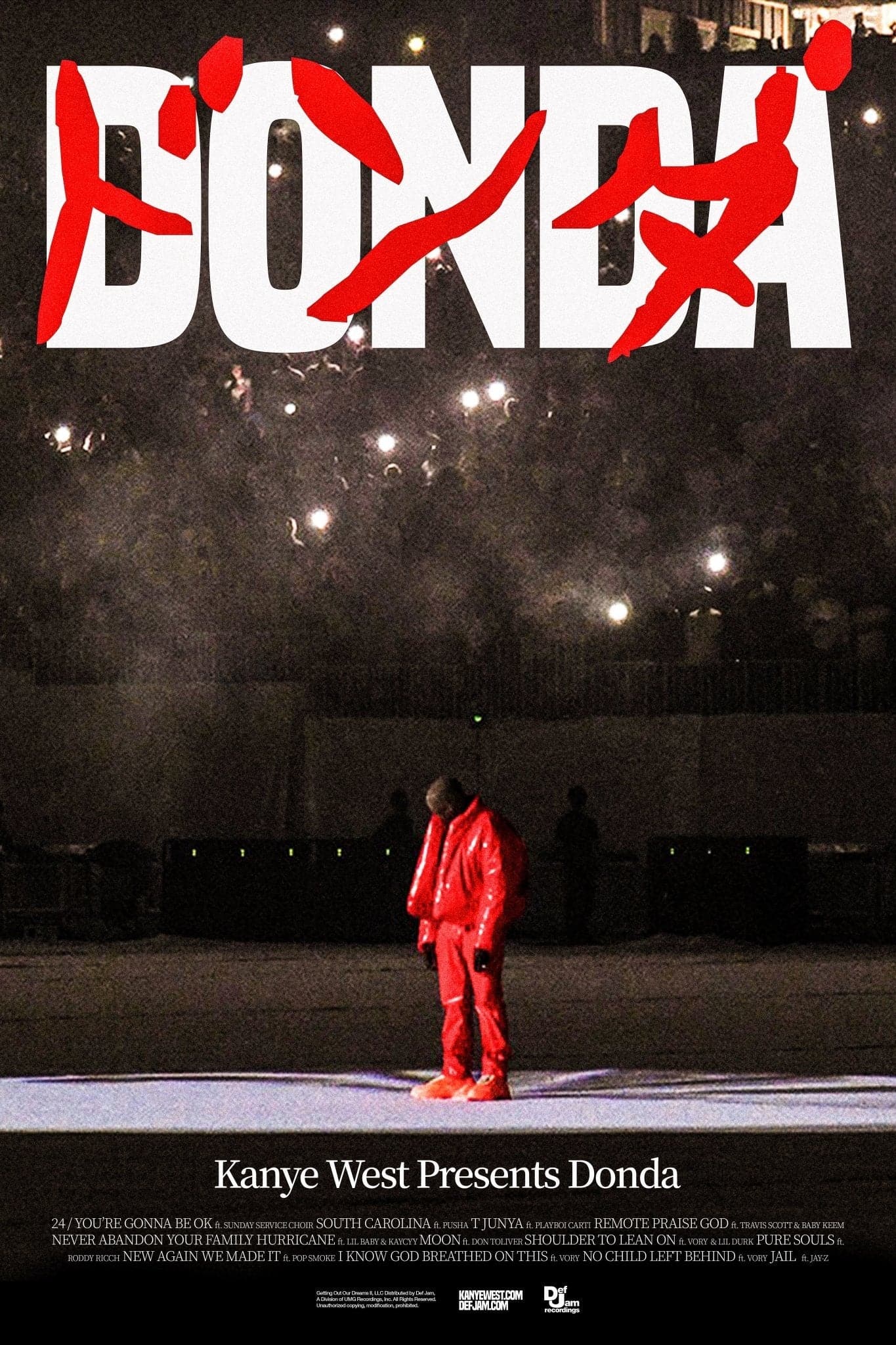 Kanye West 'Donda Akira' Poster - Posters Plug