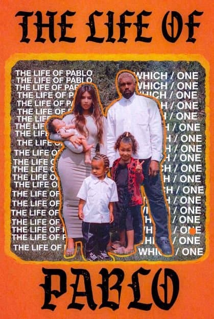 Kanye West 'Life of Pablo Family Portrait' Poster - Posters Plug