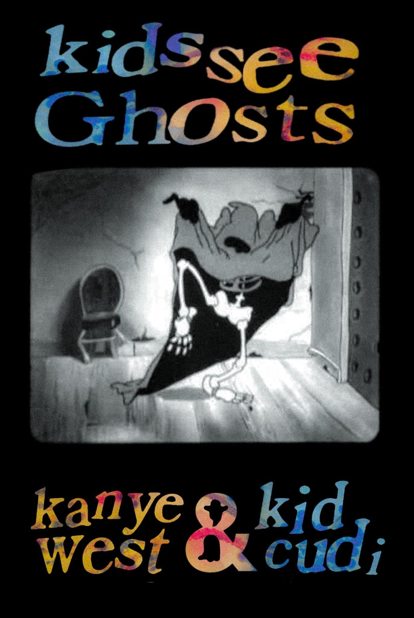 Kanye West x Kid Cudi 'KSG Vintage Cartoon' Poster - Posters Plug
