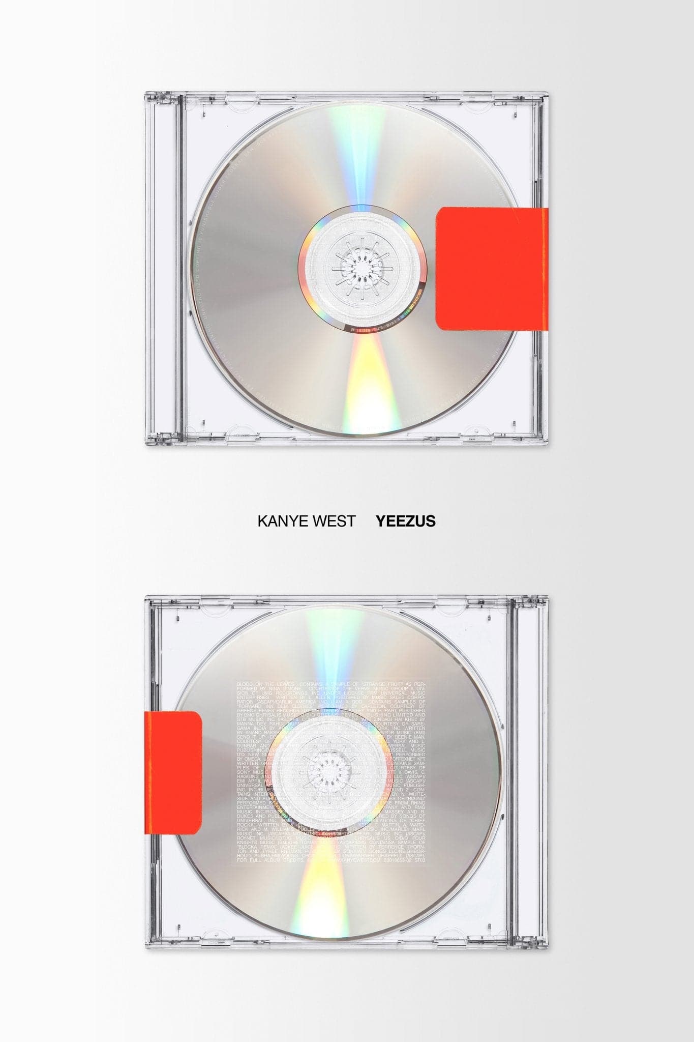 Kanye West 'Yeezuz' CD Poster - Posters Plug
