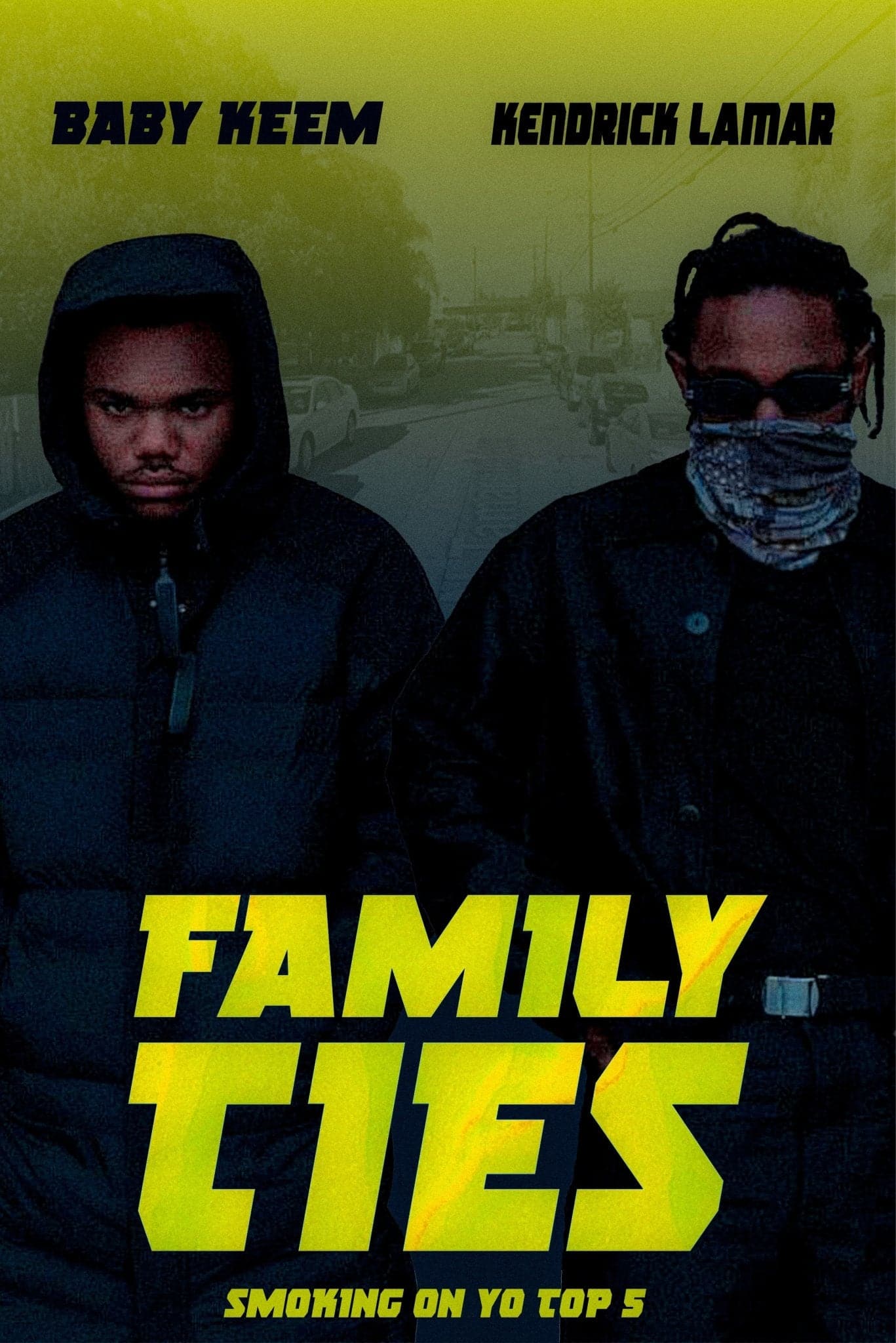 Kendrick & Baby Keem 'Family Ties' Poster - Posters Plug