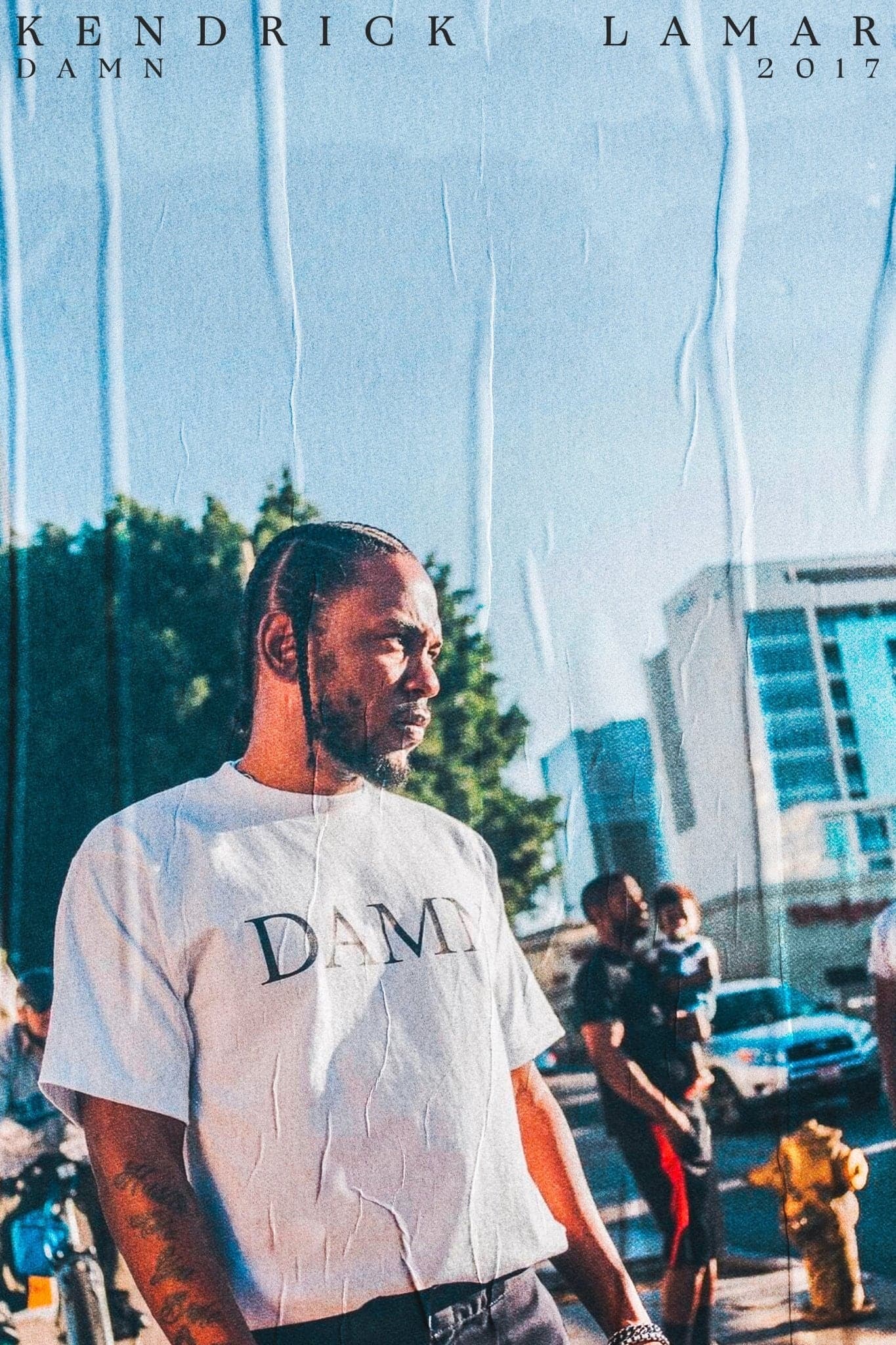Kendrick Lamar 'Damn Merch' Poster - Posters Plug