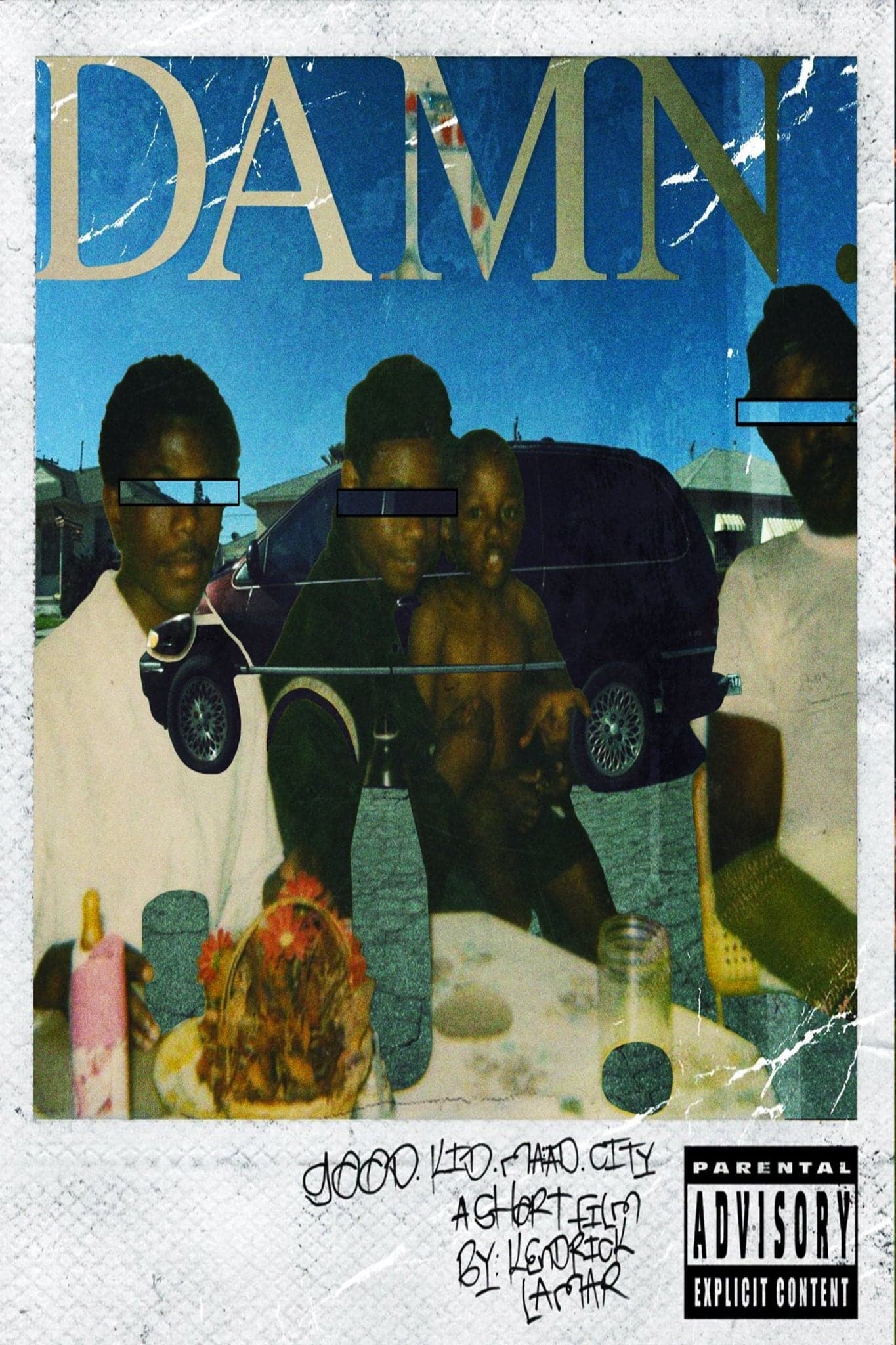 Kendrick Lamar ‘DAMN X Good Kid X m.A.A.d city’ Poster - Posters Plug
