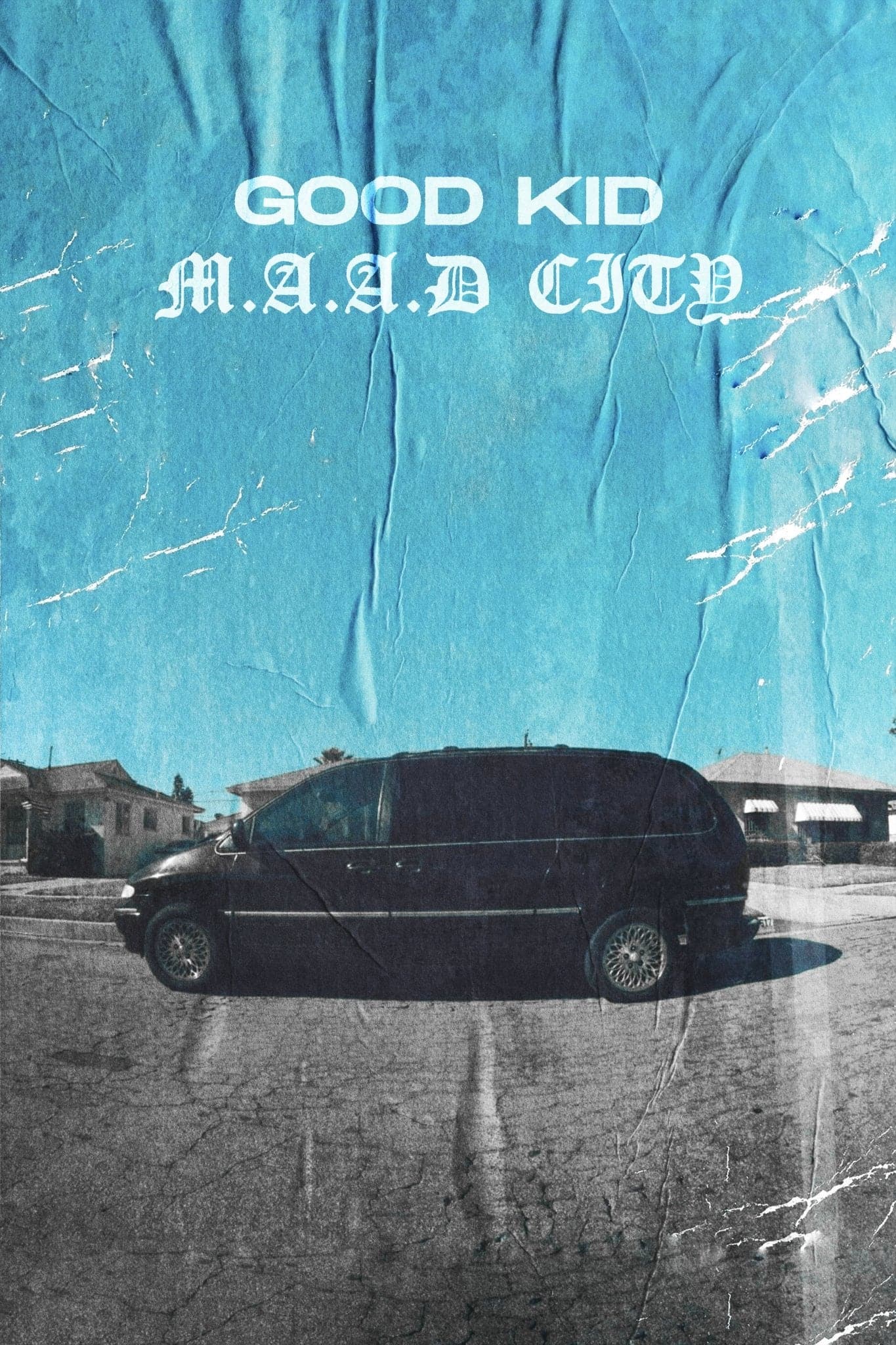 Kendrick Lamar 'Good Kid M.A.A.D. City' Album Poster - Posters Plug