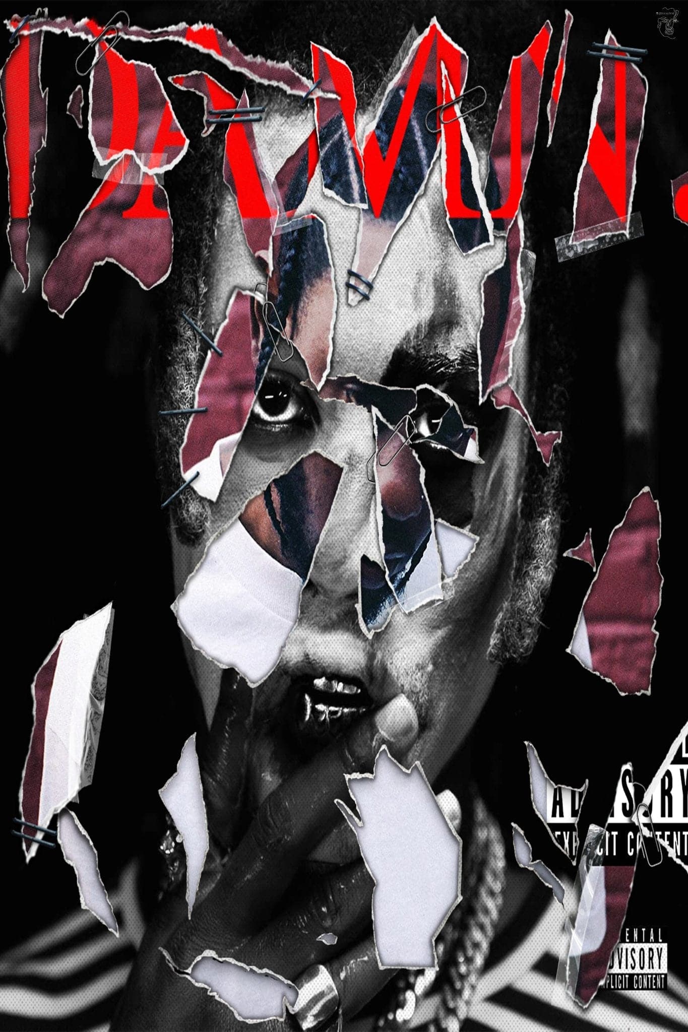Kendrick Lamar x Denzel Curry 'DAMN' Poster - Posters Plug