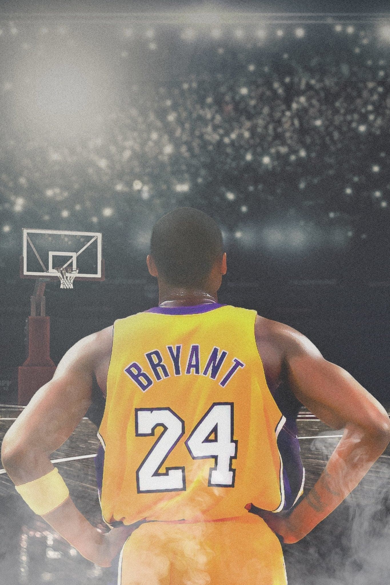 Kobe Bryant ‘Center Stage’ Poster - Posters Plug