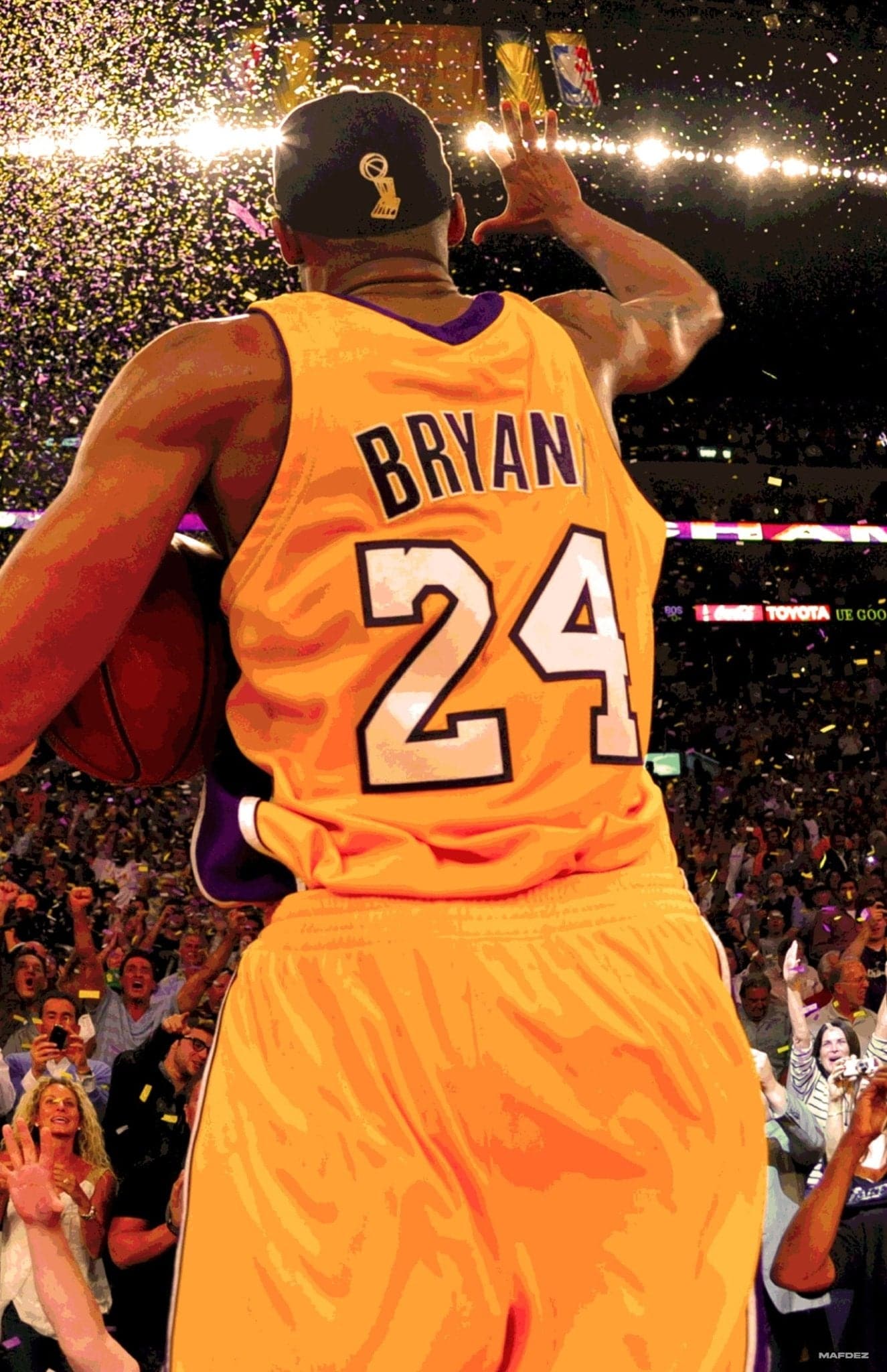 Kobe Bryant 'Champ' Poster - Posters Plug