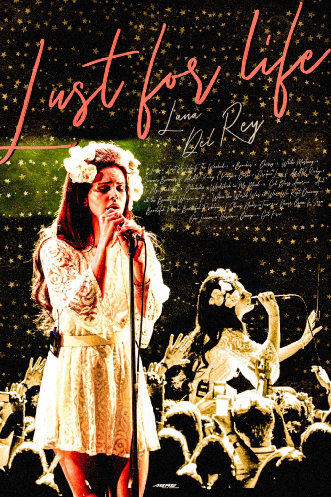 Lana Del Rey ‘Just For Life’ Poster - Posters Plug