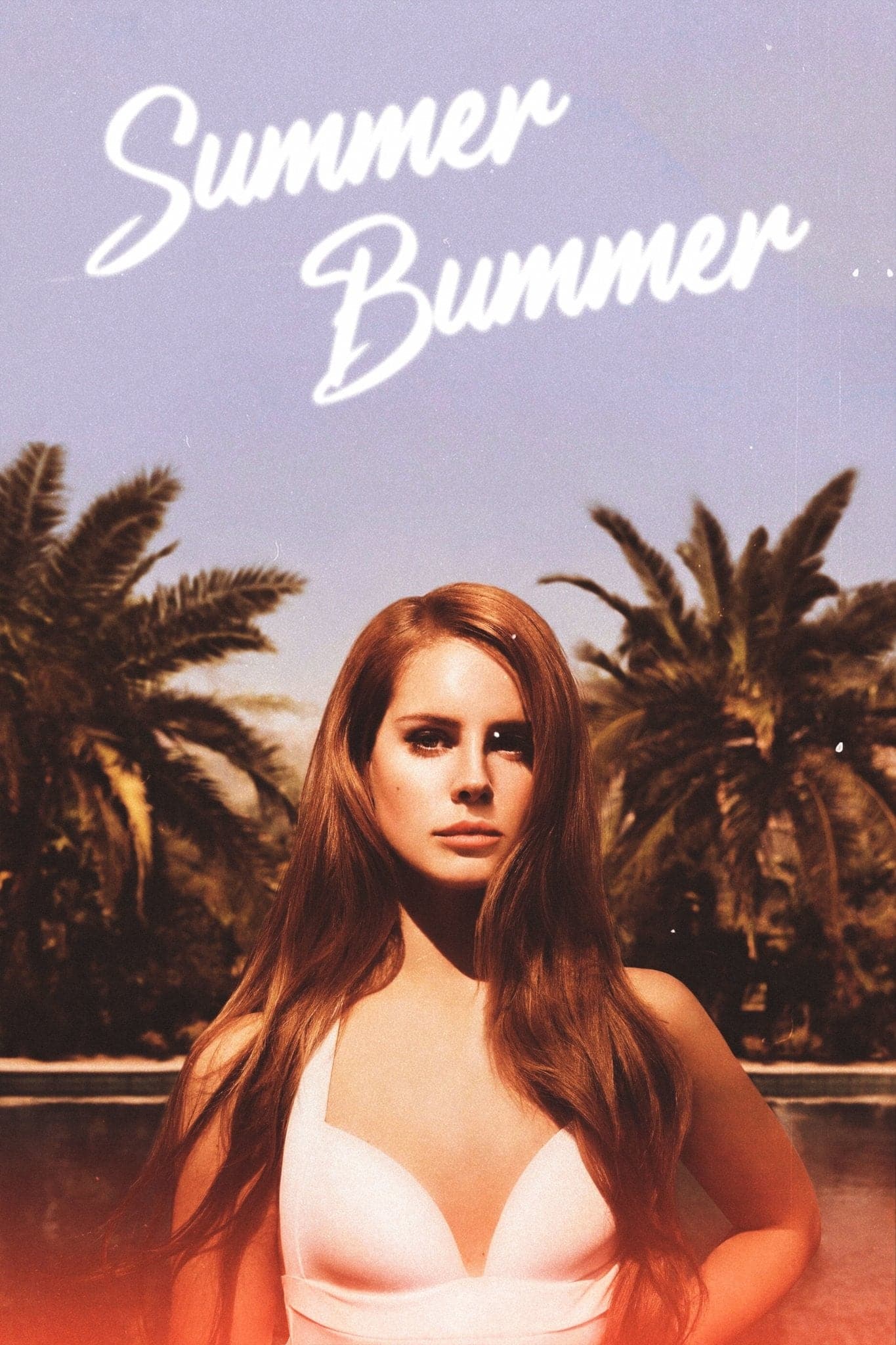 Lana Del Rey 'Summer Bummer' Poster - Posters Plug