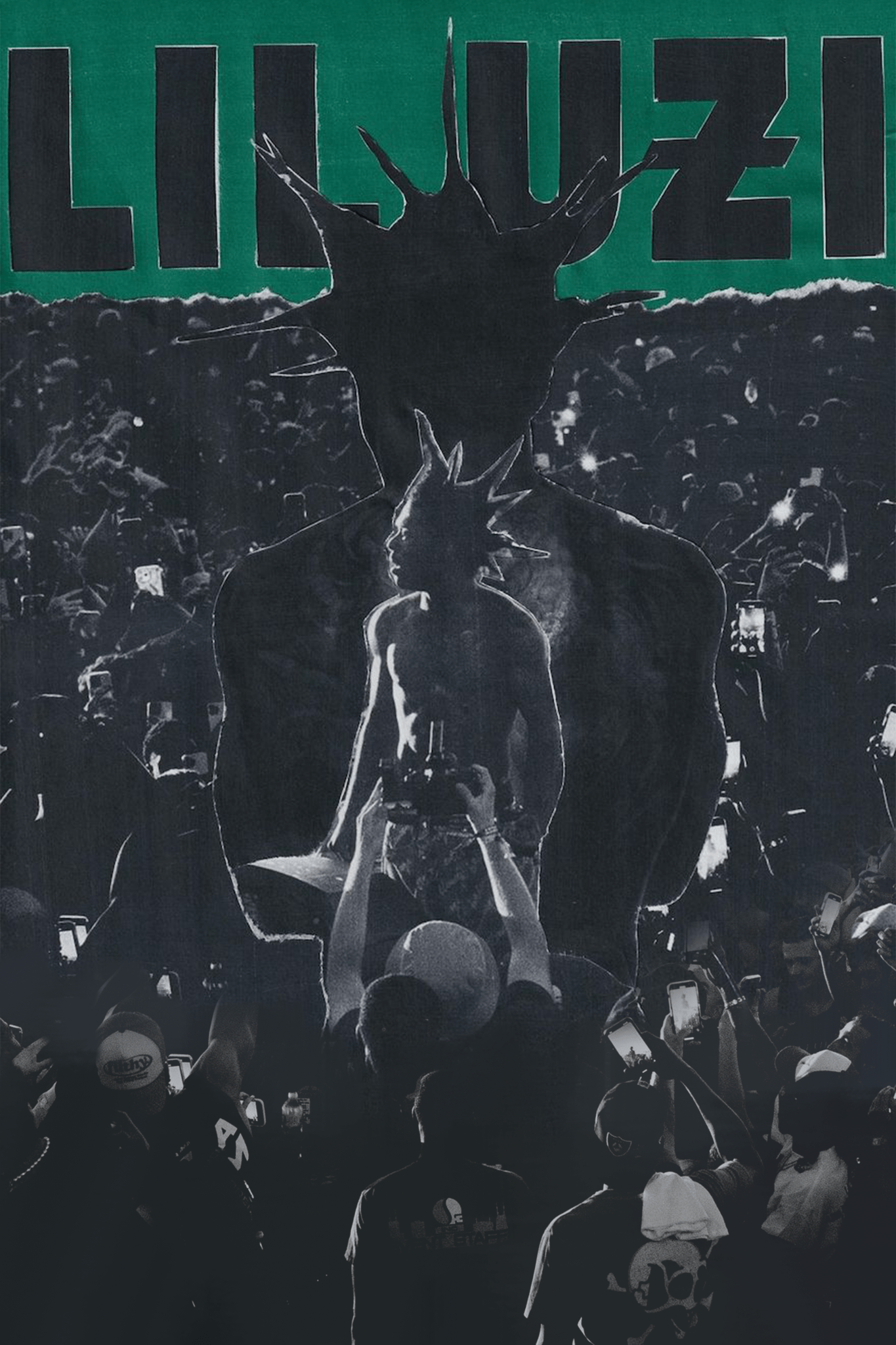 Lil Uzi Vert 'Green Tape Concert' Poster - Posters Plug