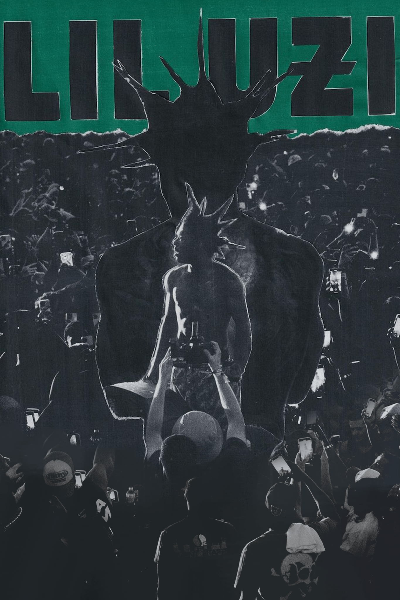 Lil Uzi Vert 'Green Tape Concert' Poster Posters Plug