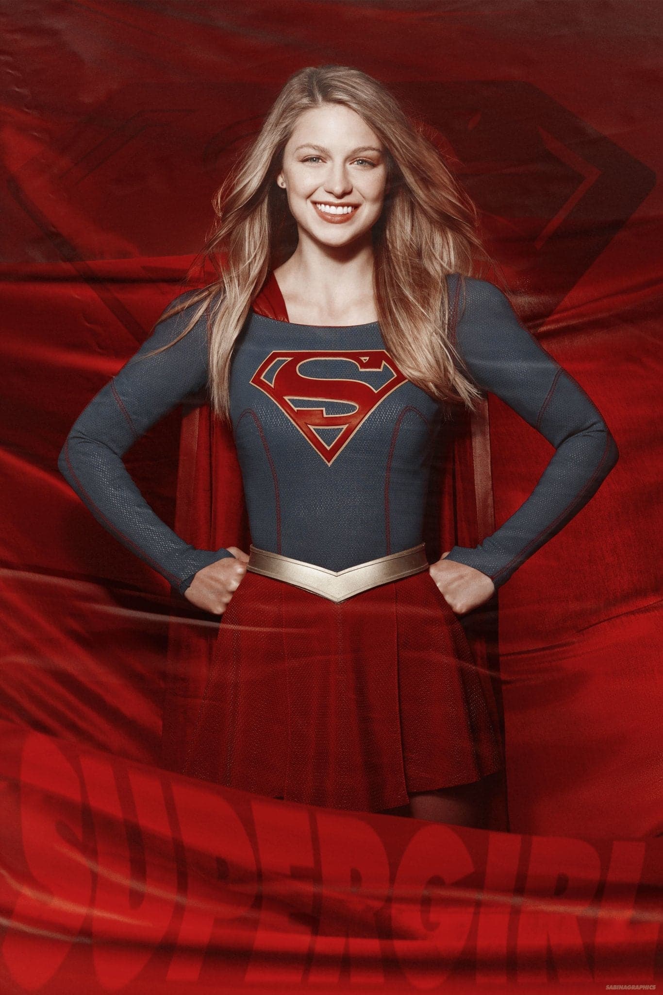 Melissa Benoist ‘Supergirl’ Poster - Posters Plug