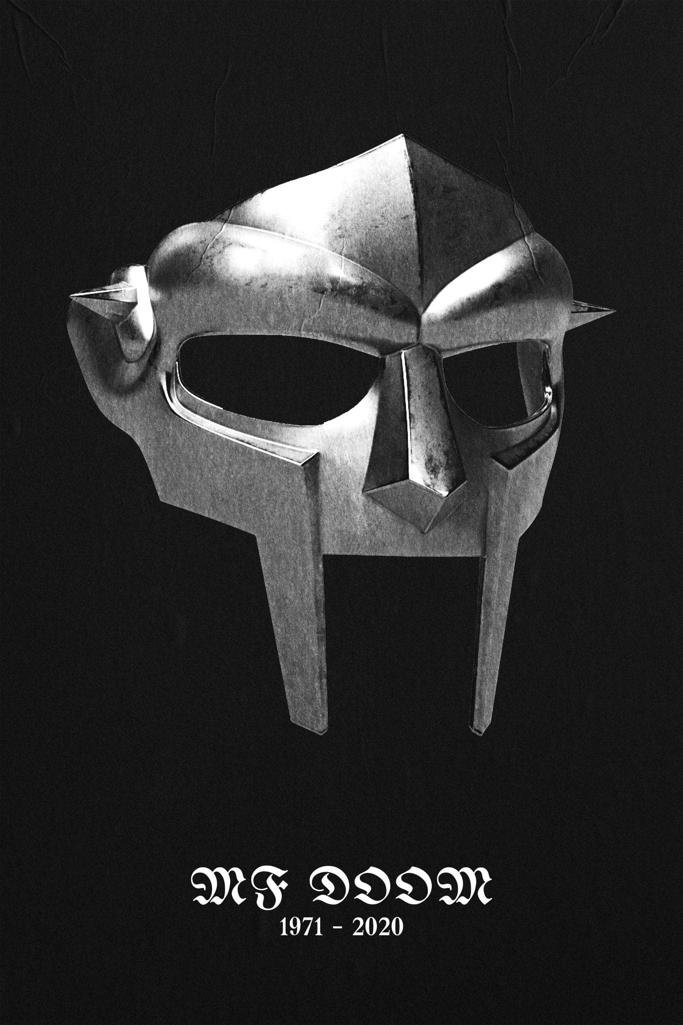 MF Doom 'Respects' Poster - Posters Plug