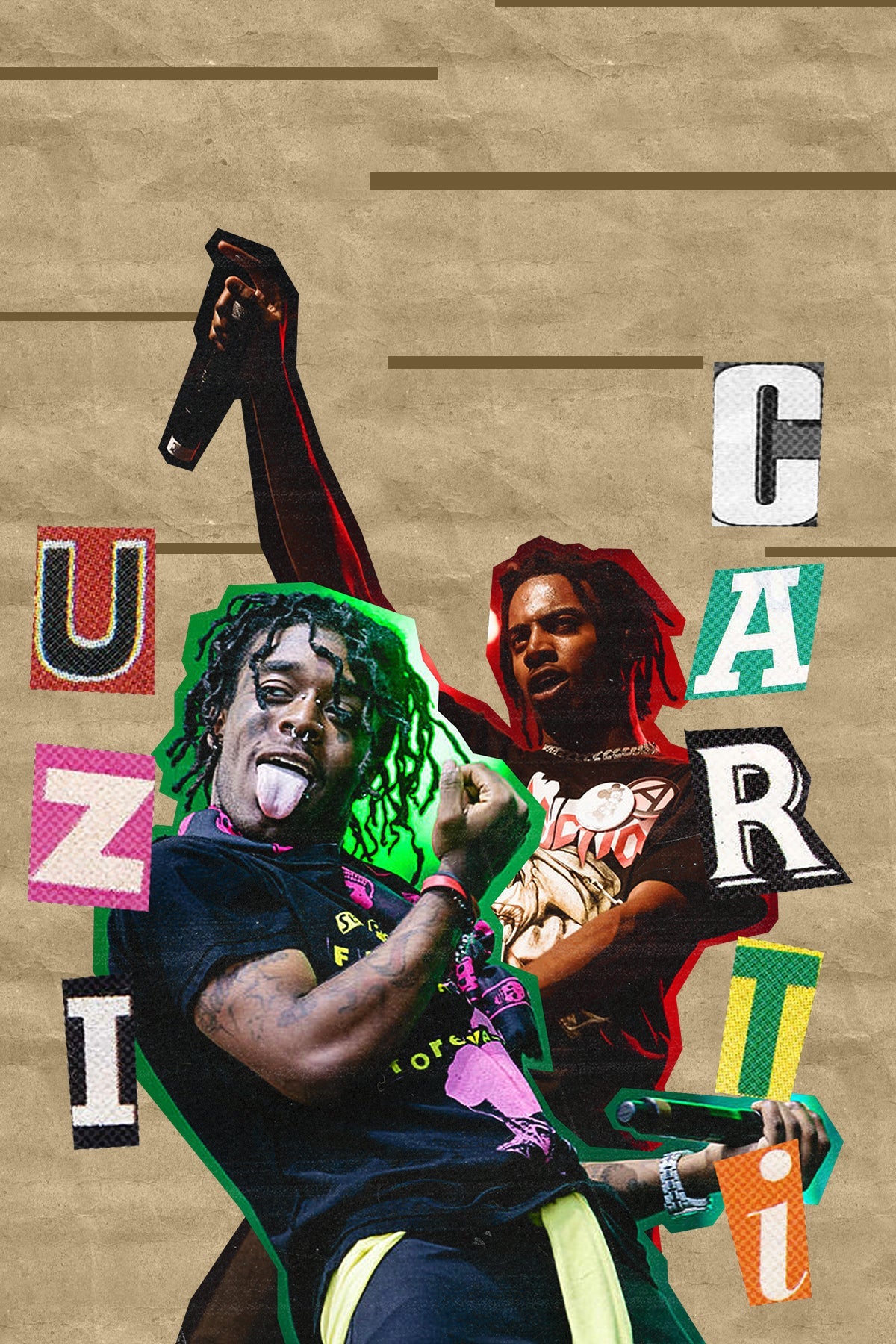 Playboi Carti x Lil Uzi Vert 'Magazine' Poster - Posters Plug