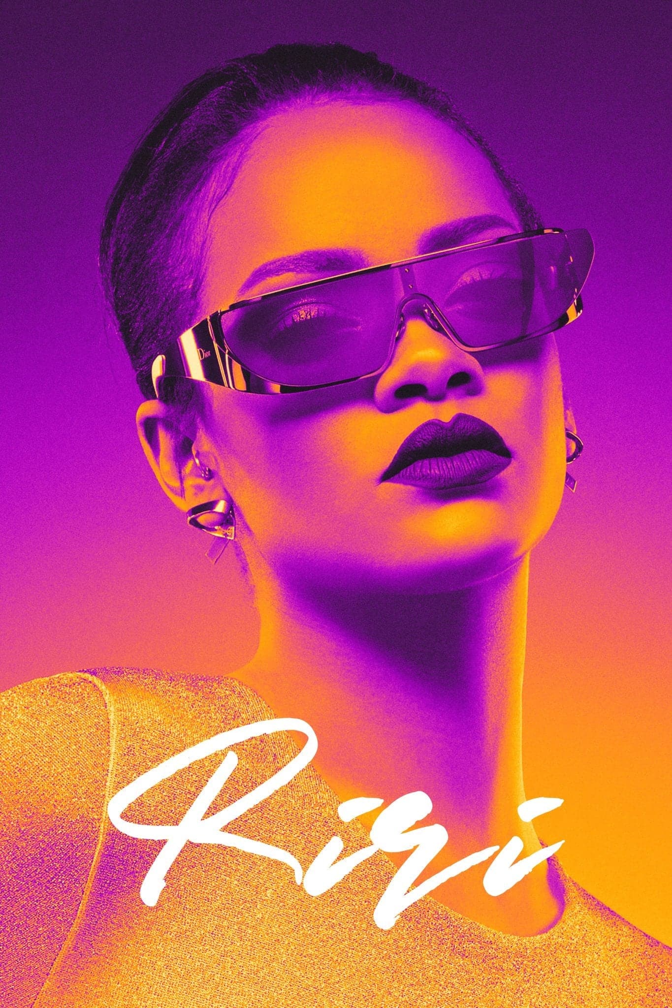 Rihanna 'Riri' Shades Poster - Posters Plug