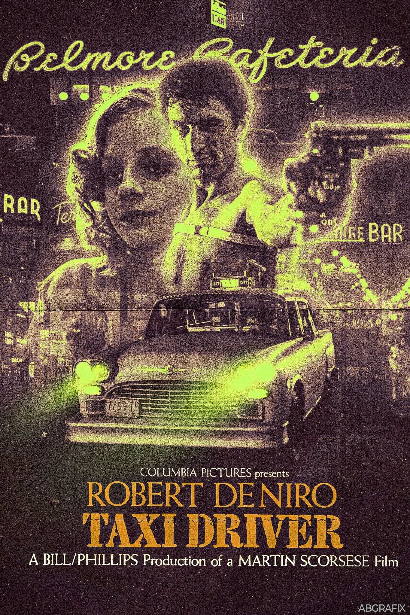 Robert Dinero 'Taxi Driver' Poster - Posters Plug