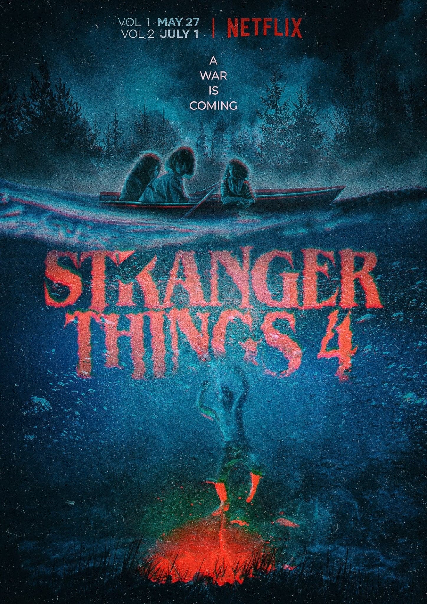 Stranger Things 'Lake' Poster - Posters Plug