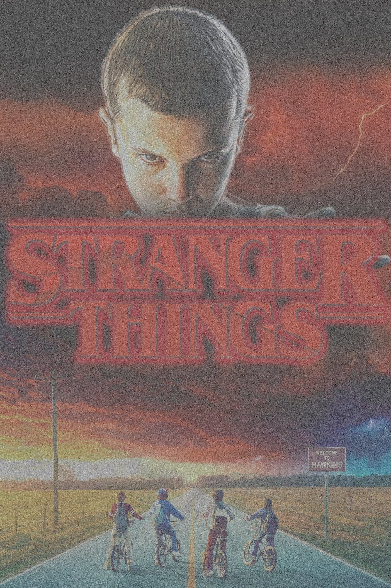 Stranger Things ‘Storm’ Poster - Posters Plug
