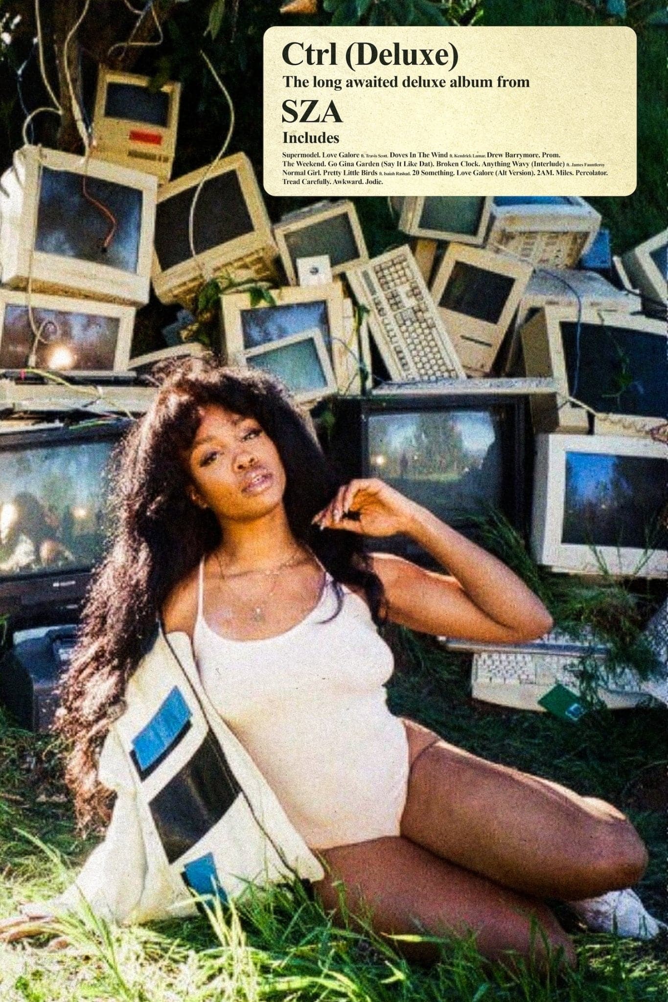 SZA 'Ctrl Deluxe' Poster - Posters Plug