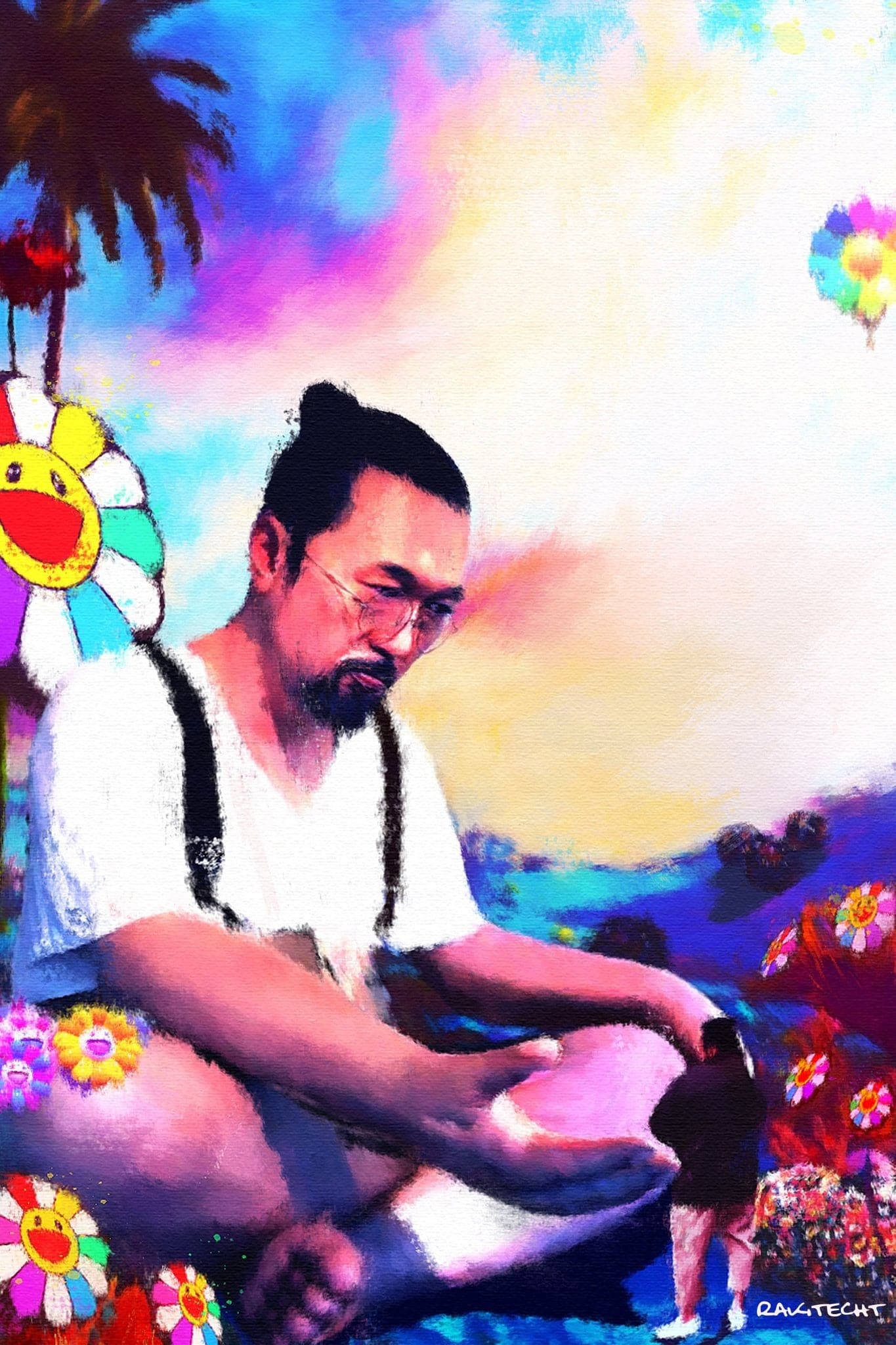 Takashi Murakami ‘Meet Yourself’ Poster - Posters Plug