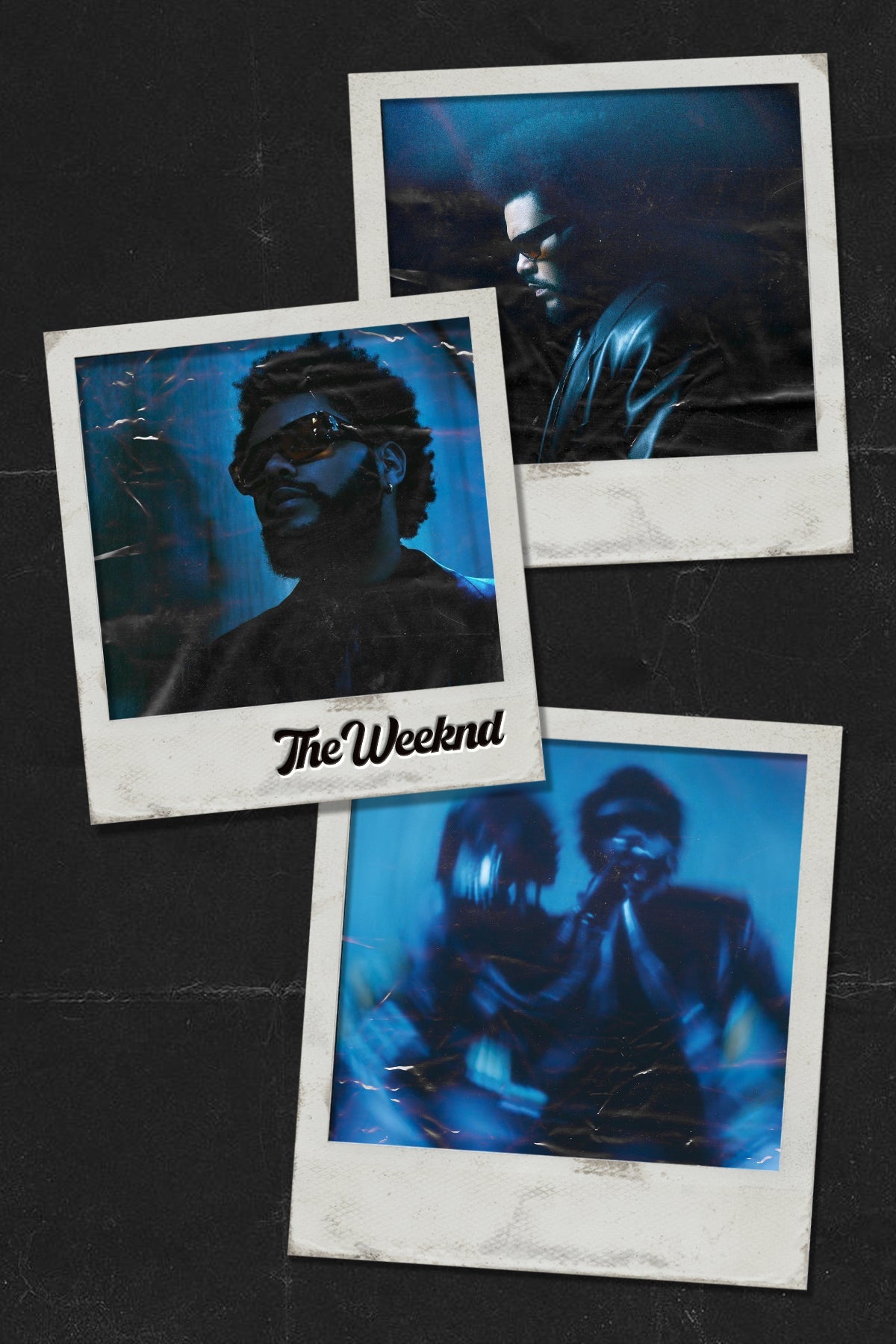 The Weeknd 'Polaroid Collage' Poster - Posters Plug