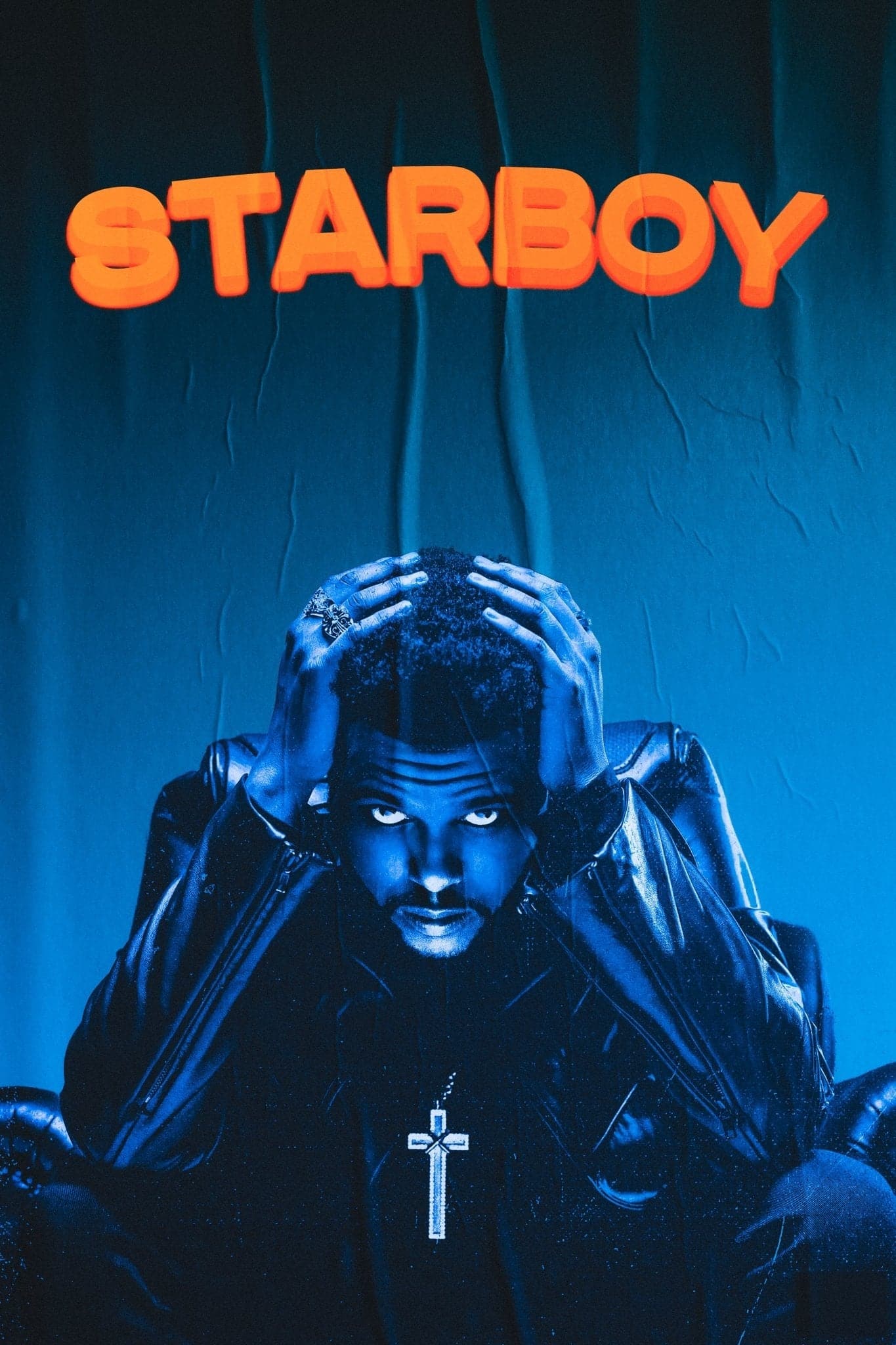 The Weeknd 'Starboy' Textured Poster - Posters Plug