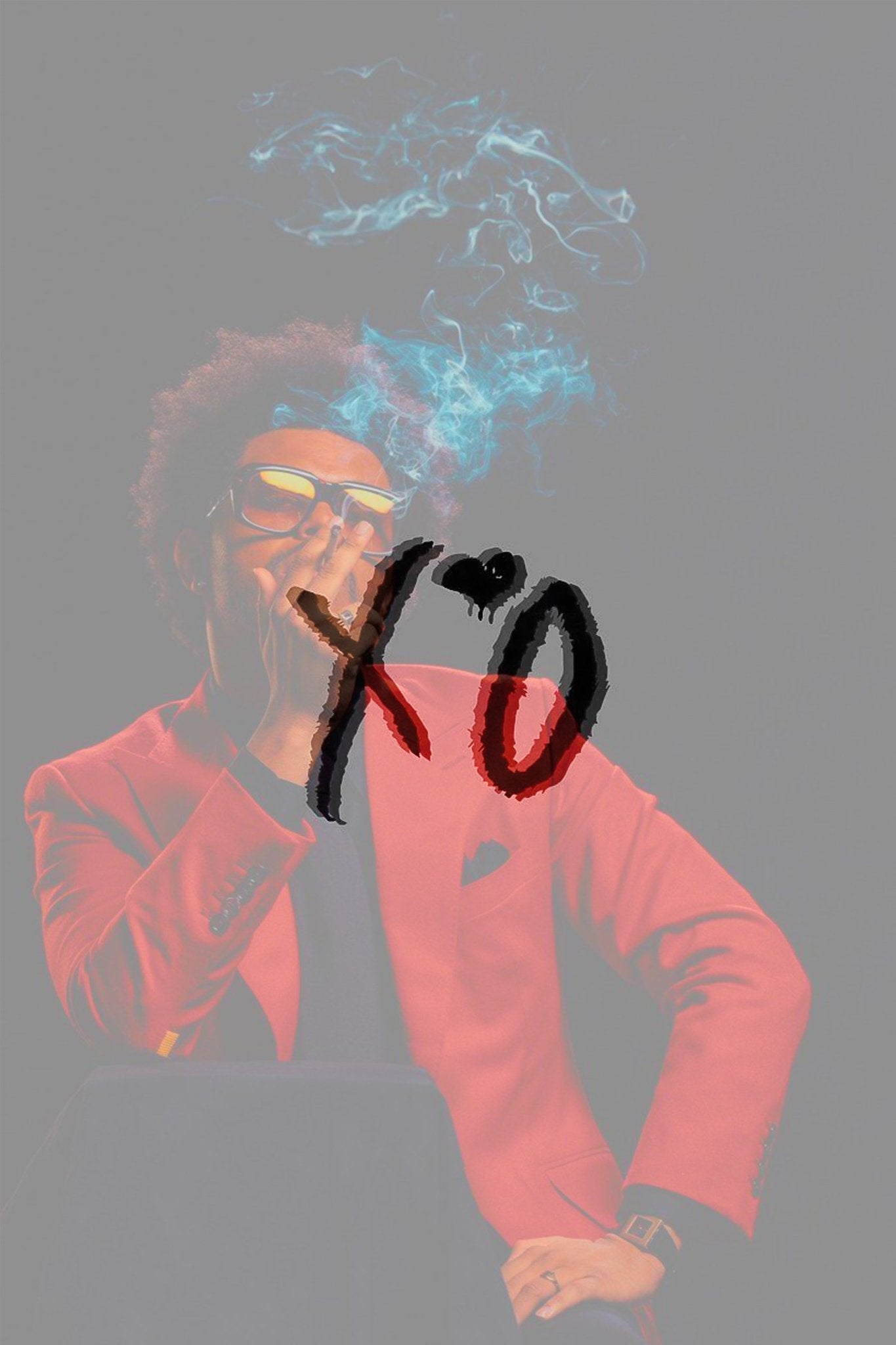 The Weeknd 'XO Smoked' Poster - Posters Plug
