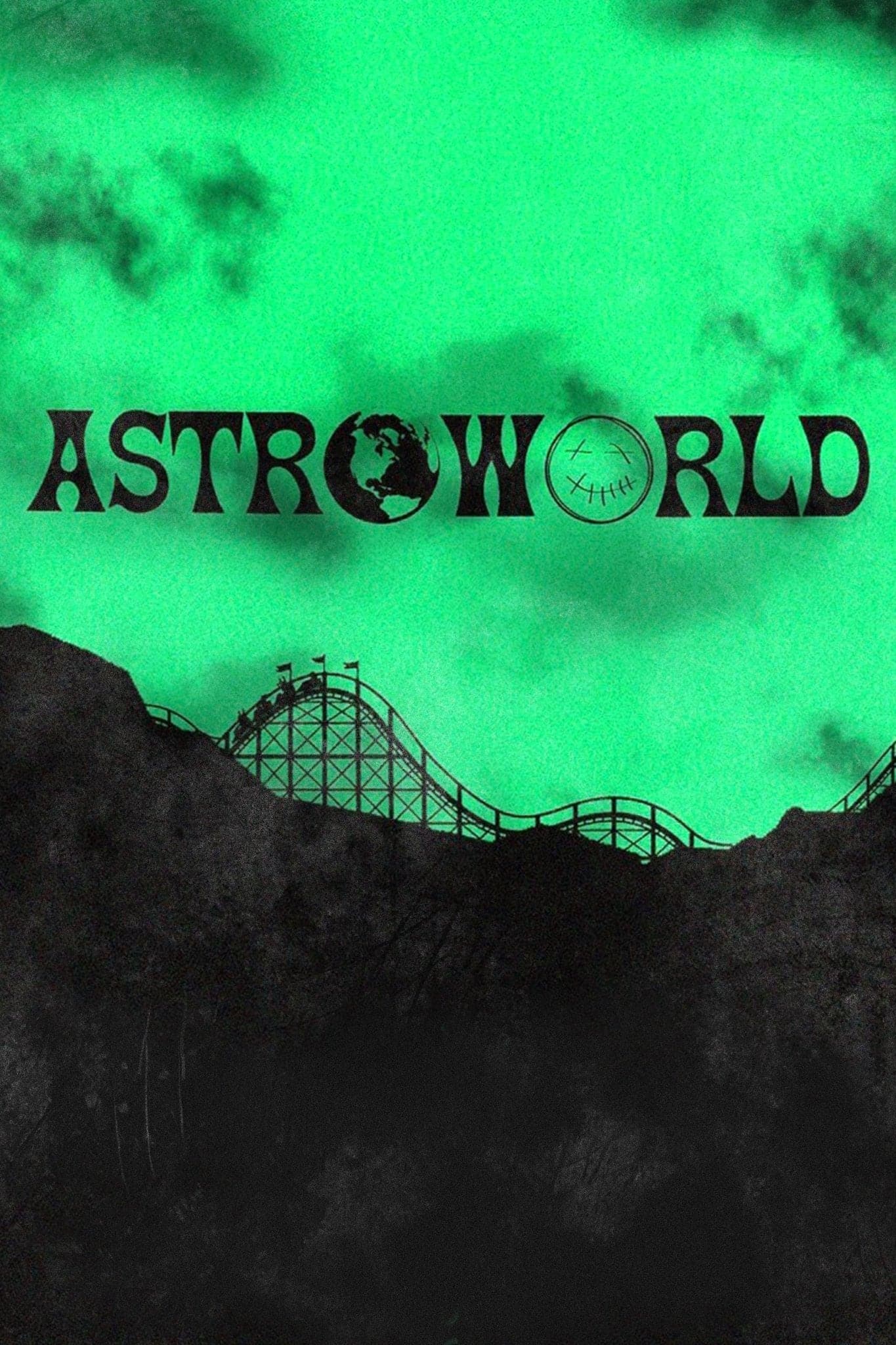 Travis Scott ‘Astroworld Coaster’ Poster - Posters Plug