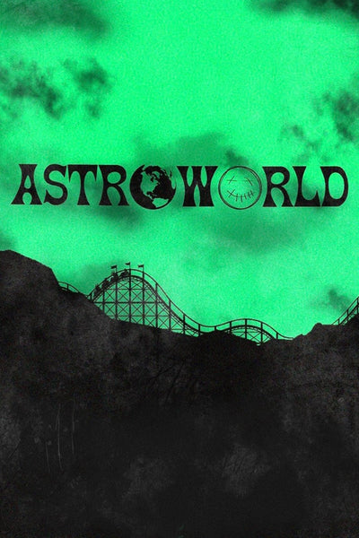 Travis Scott ‘Astroworld Coaster’ Poster