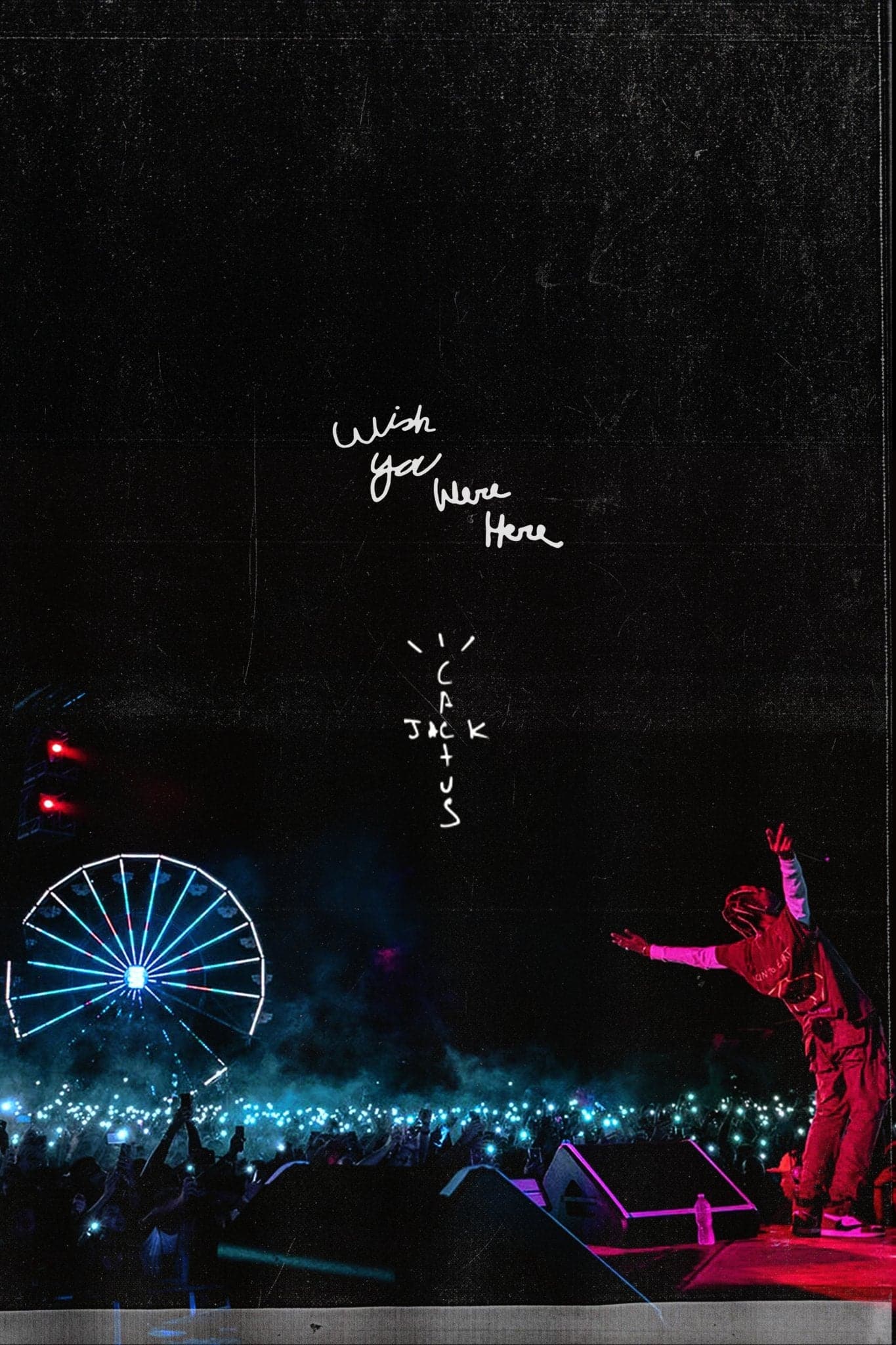 Travis Scott ‘I Wish You Were Here’ Poster - Posters Plug
