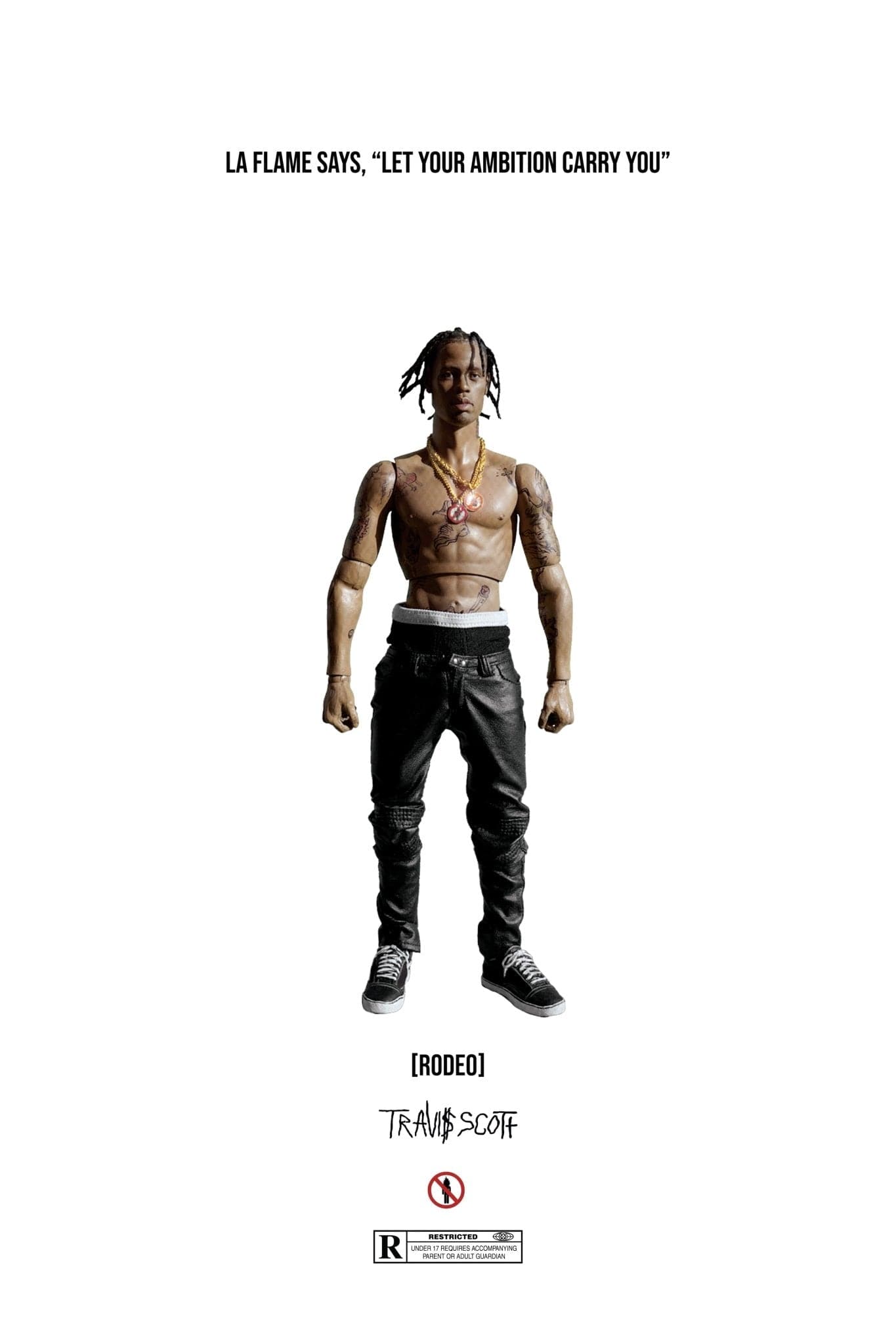 Travis Scott ‘Rodeo Ambition’ Poster - Posters Plug