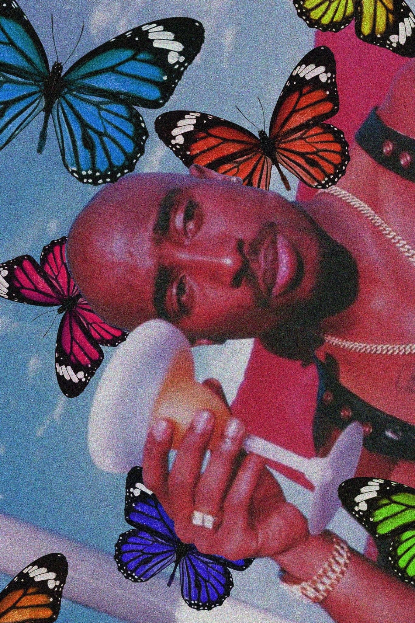 Tupac ‘Chillin With Butterflies’ Poster - Posters Plug