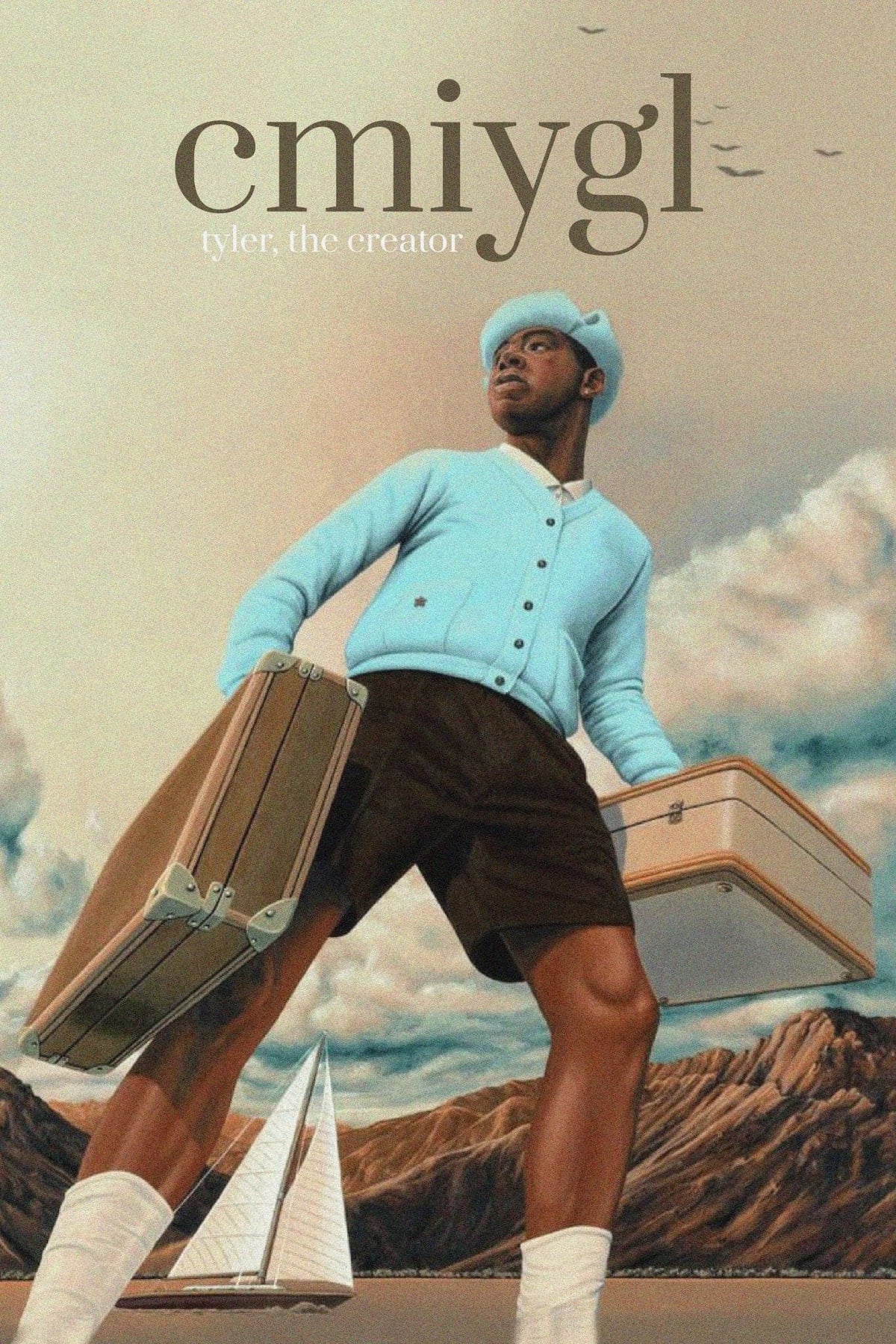Tyler Poster The Creator Flower Boy album cover poster posters voor de kamer esthetische canvas muurkunst slaapkamer decoratie 40 x 60 cm : Tyler, The Creator Tyler Poster The Creator Flower Boy album cover poster posters voor de kamer esthetische canvas muurkunst slaapkamer decoratie 40 x 60 cm : Tyler, The Creator