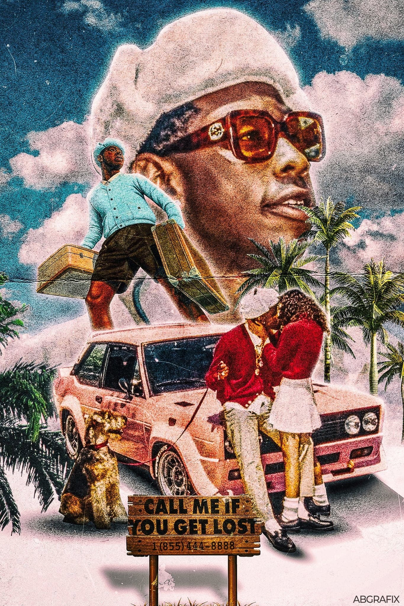 Tyler The Creator ‘CMIYGL Kissing’ Poster - Posters Plug