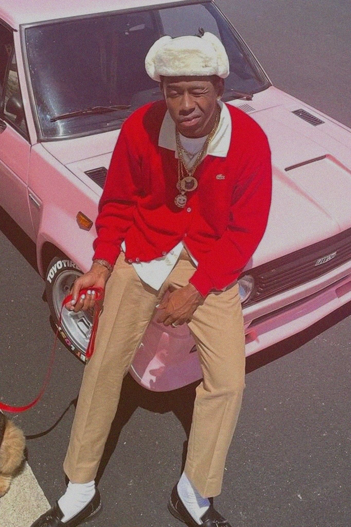 Tyler The Creator 'Pink BMW e30' Poster - Posters Plug