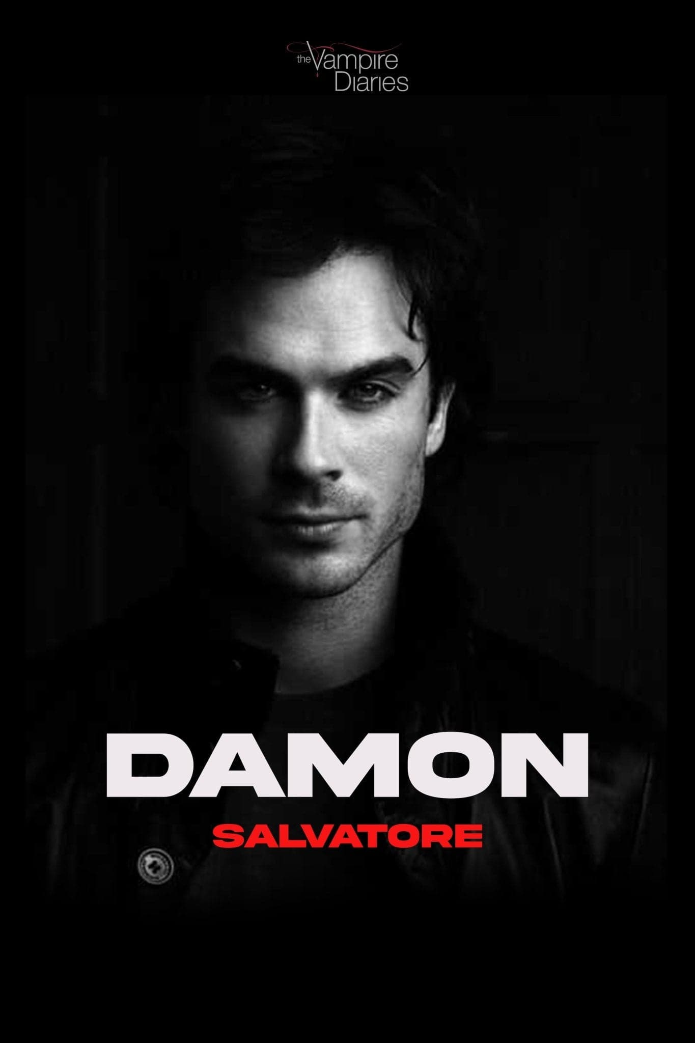 Vampire Diaries ‘Damon’ Poster - Posters Plug